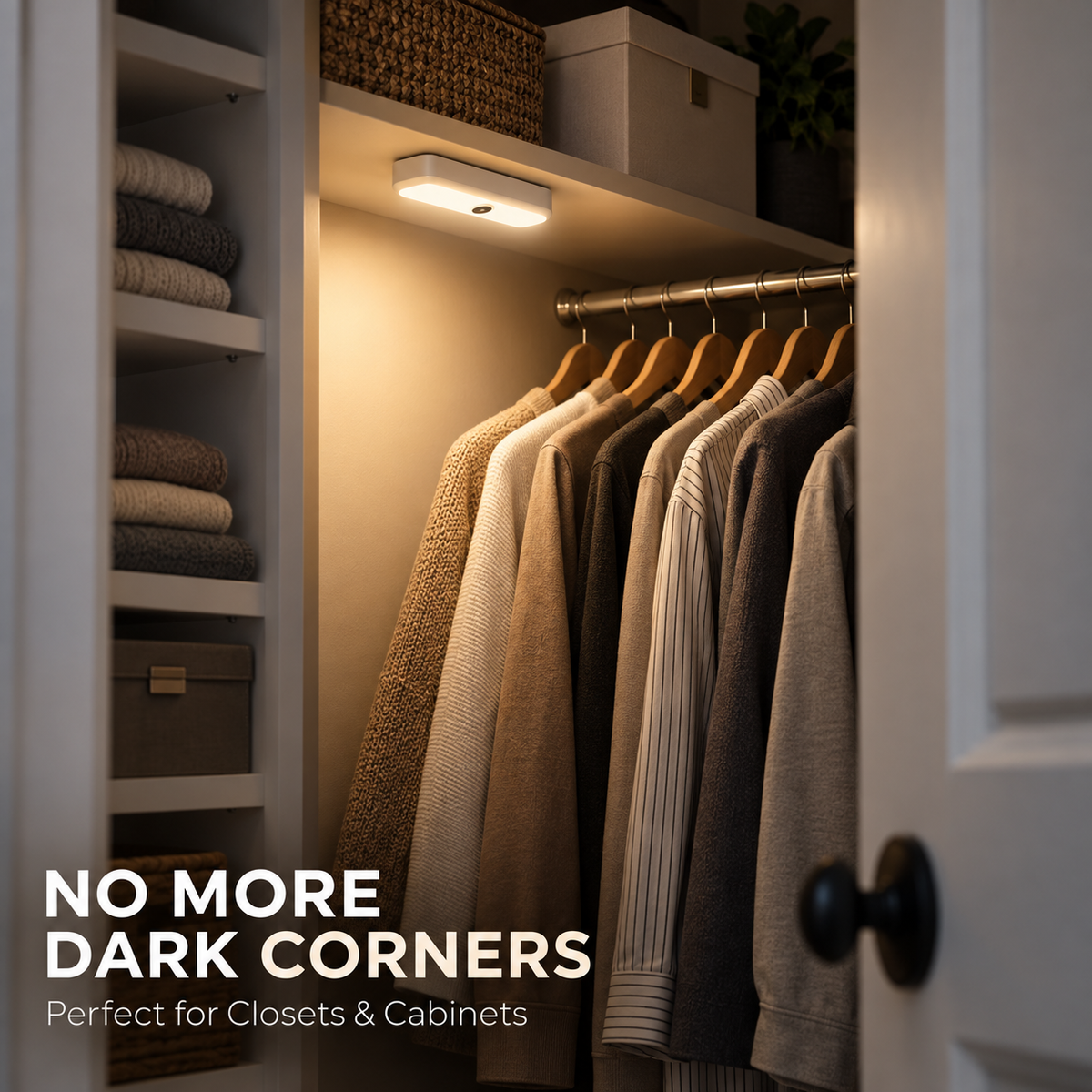 SWIITER® GlowDock Motion Sensor Night Light & Flashlight