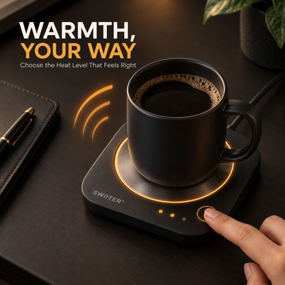 SWIITER® HeatMate USB Cup Warmer with Adjustable Heat